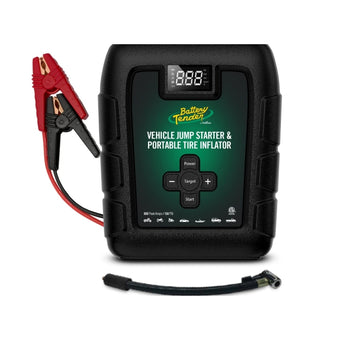compare product Battery Tender 800A Jump Starter 7200mAh Power Pack & 140 PSI Tire Inflator