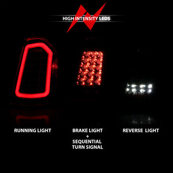 compare product ANZO 11-14 Chrysler 300 LED Taillights Black w/ Sequential