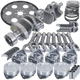 Eagle Chevy 350 1Pc 3.750in Crank 5.700in I - Beam Rod 4.060in Pistons 153 Tooth FP Balanced Assembly - My Store