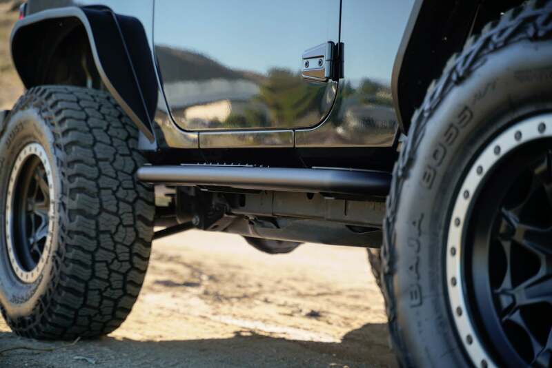 DV8 Offroad 07 - 18 Jeep Wrangler JK 2 Door Body/Pinch Weld Mounted Side Steps - My Store