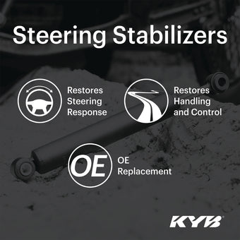 compare product KYB Shocks & Struts Steering Stabilizers Front CHEVROLET Silverado K and V Series (3/4 Ton) (4WD) 20