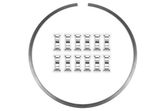 compare product Wilwood 8.80in Diameter Dynapro Lug Rotor and Snap Ring Dynamic Kit - Stainless Steel