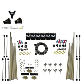 compare product Nitrous Express 8 Cyl Triple-D Dry Direct Port 3 Stage Dry 6 Solenoids Nitrous Kit w/No Bottle