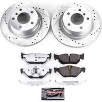 Power Stop 08 - 10 BMW 128i Rear Z26 Street Warrior Brake Kit - My Store