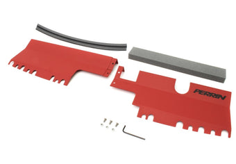 compare product PERRIN 15-21 Subaru WRX/STI Radiator Shroud (Without OEM Intake Scoop) - Red