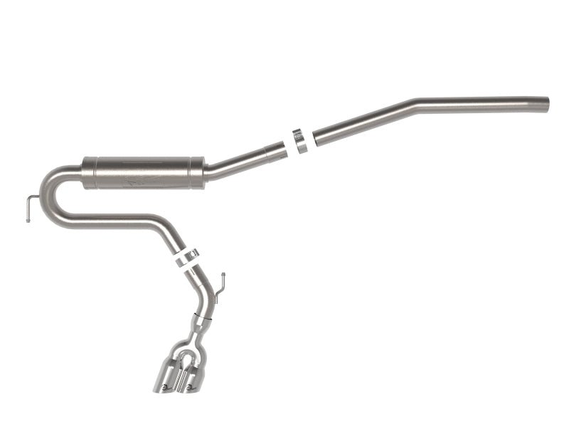 aFe 22 - 23 Ford Maverick EcoBoost L4 2.0L(t) Rebel Series 2 - 1/2in 304 SS Cat - Back w/ Polished Tip - My Store