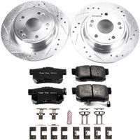 Power Stop 16 - 18 Acura ILX Rear Z23 Evolution Sport Brake Kit - My Store