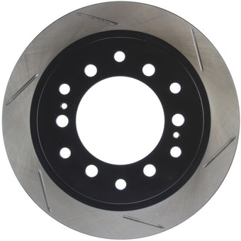 compare product StopTech Power Slot 01-07 Toyota Sequoia/03-09 4 Runner / 03-09 Lexus GX470 Slotted Left Rear Rotor