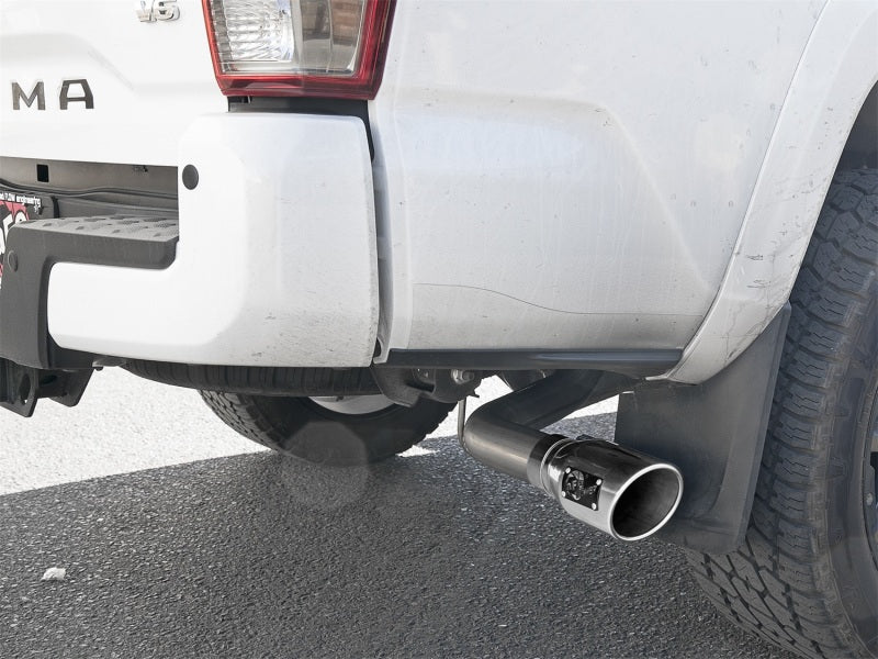 aFe MACH Force - Xp 2 - 1/2in 304 SS Cat - Back Exhaust w/ Polished Tips 2016+ Toyota Tacoma 2.7L/3.5L - My Store