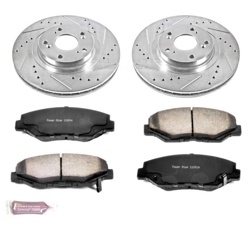 Power Stop 13 - 15 Acura ILX Front Z36 Truck & Tow Brake Kit - My Store