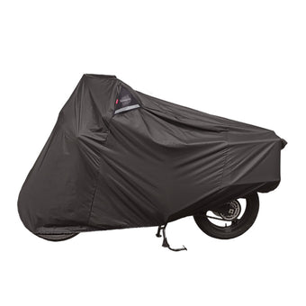 compare product Dowco Adventure Touring WeatherAll Plus Motorcycle Cover - Black