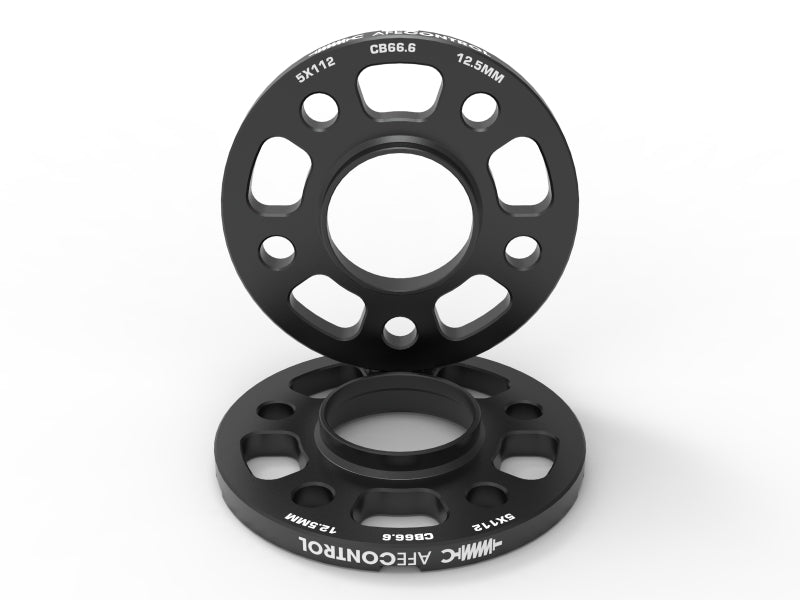 aFe CONTROL Billet Aluminum Wheel Spacers 5x112 CB66.6 12.5mm - Toyota GR Supra/BMW G - Series - My Store