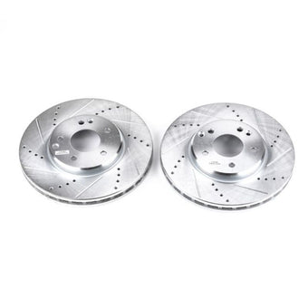 compare product Power Stop 04-08 Chrysler Crossfire Front Evolution Drilled & Slotted Rotors - Pair
