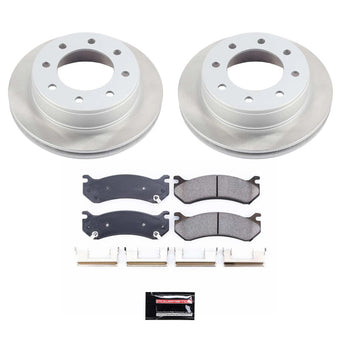 compare product Power Stop 03-09 Hummer H2 Rear Semi-Coated Rotor Kit