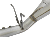 aFe ATLAS 4in DPF - Back Alum Steel Exhaust System w/Dual Exit Black Tip 2017 GM Duramax 6.6L (td) - My Store