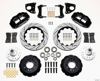 compare product Wilwood Narrow Superlite 6R Front Hub Kit 14.00in Drilled 62-72 CDP B & E Body-Drum