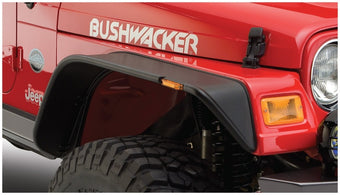 compare product Bushwacker 97-06 Jeep TJ Flat Style Flares 2pc - Black