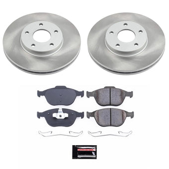 compare product Power Stop 10-13 Ford Transit Connect Front Semi-Coated Rotor Kit