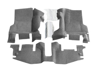 compare product BedRug 97-06 Jeep TJ Front 3pc BedTred Floor Kit w/o Center Console - Incl Heat Shields (S/O Only)