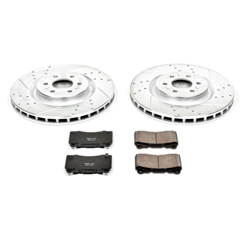 Power Stop 04 - 07 Cadillac CTS Front Z23 Evolution Sport Brake Kit - My Store