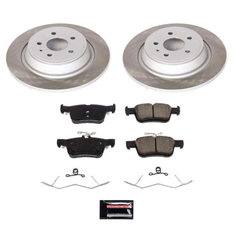 compare product Power Stop 17-20 Ford Fusion Rear Semi-Coated Rotor Kit