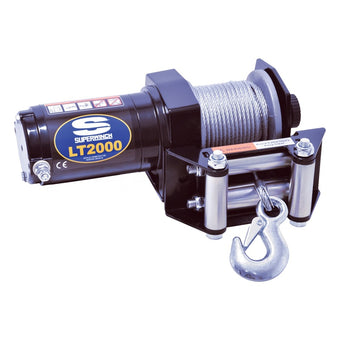 compare product Superwinch 2000 LBS 12V DC 5/32in x 49ft Steel Rope LT2000 Winch