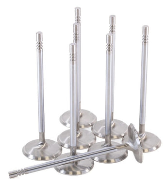 compare product GSC P-D Ford Voodoo/Predator 38.26mm Head STD 121.13mm Long Chrome Polished Intake Valve - Set of 8
