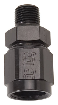 Russell Performance - 4 AN Straight Female to 1/8in Male NPT Fitting (Black) - My Store