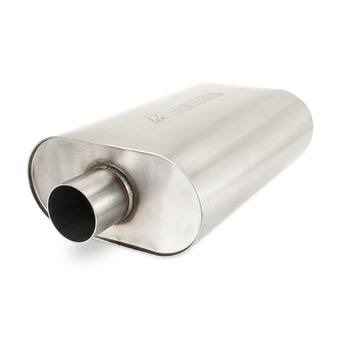 compare product Mishimoto Universal Muffler with 2.5in Center Inlet/Outlet - Brushed