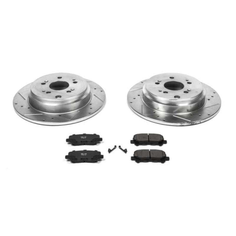 Power Stop 12 - 15 Honda Pilot Rear Z23 Evolution Sport Brake Kit - My Store