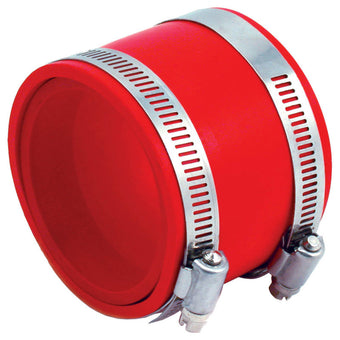 compare product Spectre Coupler 3in. (PVC) w/Insert - Red