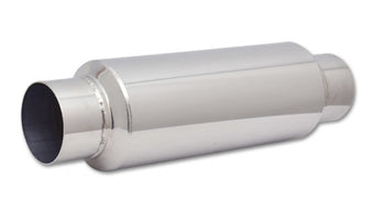 compare product Vibrant SS Resonator (Standard Design) 3.5in inlet/outlet x 18in long w/5in OD resonator body
