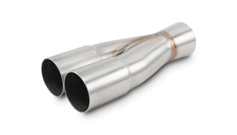 compare product Vibrant 2-1 SS Merge Collectors (1-5/8in Inlet Slipover ID 2in Outlet OD) - Sold Individually