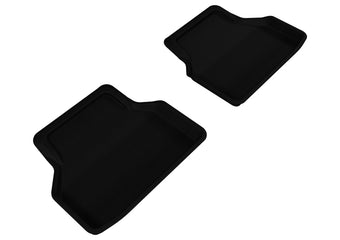 compare product 3D MAXpider 2004-2010 BMW 5 Series E60 Kagu 2nd Row Floormats - Black