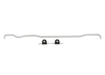 compare product Whiteline 02-06 Mitsubishi Lancer CG/CH Excl EVO Rear 18mm Heavy Duty with OEM Swaybars