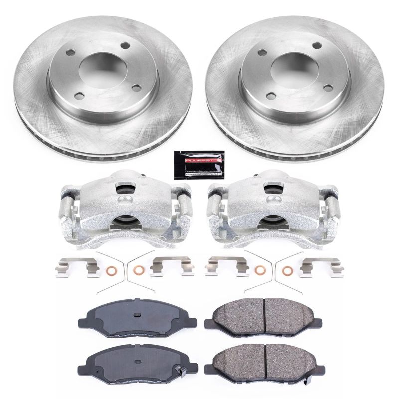 Power Stop 09 - 11 Nissan Versa Front Autospecialty Brake Kit w/Calipers - My Store