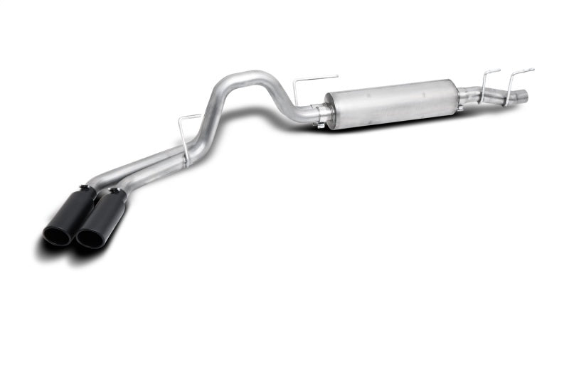 Gibson 21 - 24 Ford F150 Truck 5.0L 3/2.5in Cat - Back Dual Sport Exhaust System Stainless - Black Elite - My Store