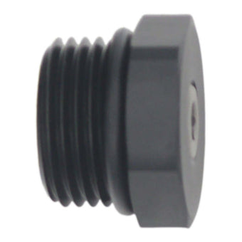 compare product DeatschWerks 10AN ORB Male Plug Fitting with 1/8in NPT Gauge Port - Anodized Matte Black
