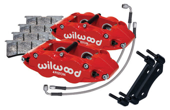 compare product Wilwood 69-83 Porsche 911 Front Superlite Caliper Kit 3.5in MT - Red