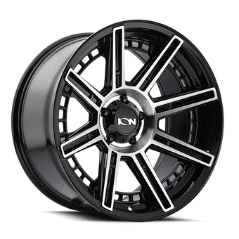 compare product ION Type 149 20x9 / 5x127 BP / -12mm Offset / 78.1mm Hub Black/Machined Wheel