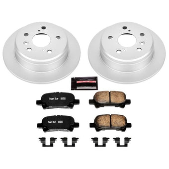 compare product Power Stop 00-01 Toyota Camry Rear Z17 Evolution Geomet Coated Brake Kit