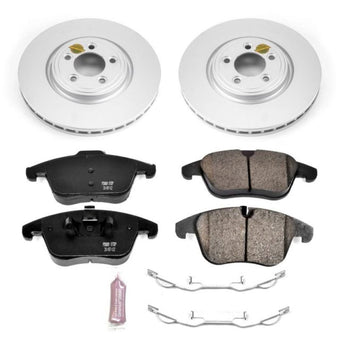 compare product Power Stop 06-08 Jaguar S-Type Front Z23 Evolution Sport Coated Brake Kit