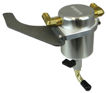 compare product Moroso 15-19 Ford Mustang EcoBoost Air/Oil Separator Catch Can - Large Body - Billet Aluminum