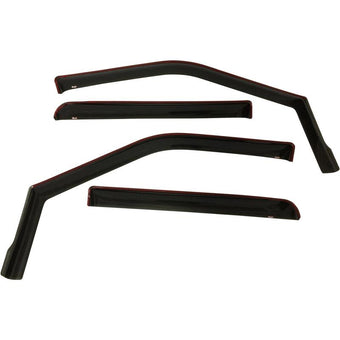 compare product Westin 2015-2018 Ford F-150 SuperCrew In-Channel Wind Deflector 4pc - Smoke