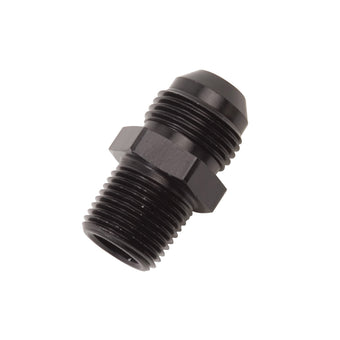 compare product Russell Performance -6 AN to 3/8in NPT Straight Flare to Pipe (Black)