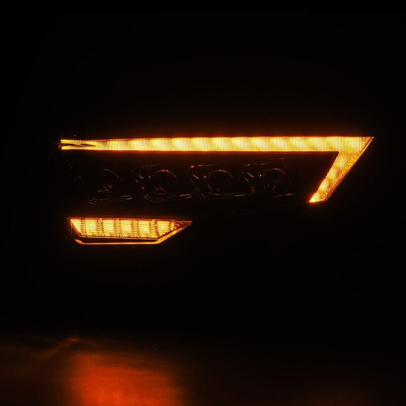 AlphaRex 14 - 22 Toyota 4Runner (2021 Req. Conv) NOVA LED Proj HL Blk w/Actv Light & Seq. Sig + SB DRL - My Store