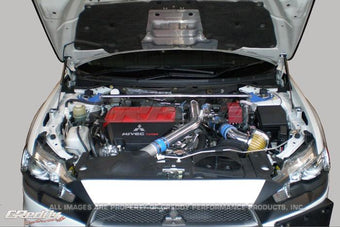 compare product GReddy 08-11 Mitsubishi Evo X CZ4A Engine Hood Lifter Kit (Designed for OEM weight hoods.)