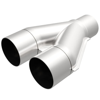 compare product MagnaFlow Universal Trans Y-Pipe All SS 4inch (Dual) 3.5inch (Single) x 13inch (Overall)