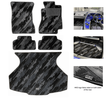 compare product HKS FLOOR MATS JZA80 FULL SET OCT RHD
