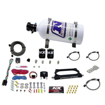 compare product Nitrous Express 07-14 Ford Mustang GT500 Nitrous Plate Kit (50-250HP) w/5lb Bottle